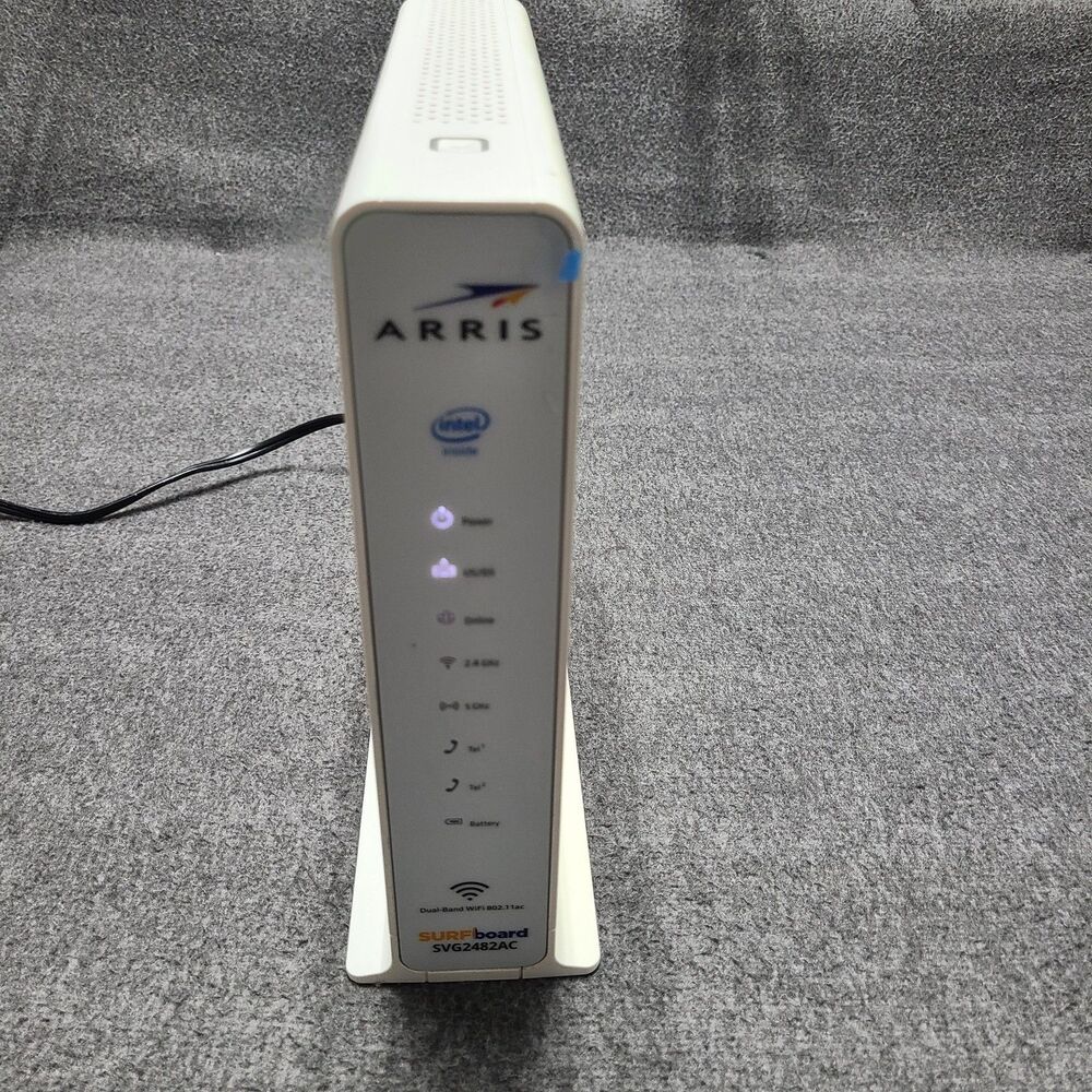 ARRIS SURFboard SVG2482AC‎ Cable Modem Router Dual-Band WiFi Voice Intel Inside